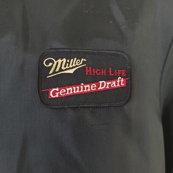 Miller High Life Racing Jacket Vintage 70s KG Raceway Eagle River Wisconsin - Picture 2 of 8